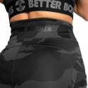 High Waist Shorts, dark camo, Better Bodies