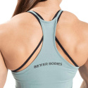 Performance Crop Halter, teal green, Better Bodies