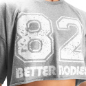 82 Onesize Tee, light grey melange, Better Bodies