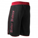 Mesh Gym Short, black/red, Better Bodies