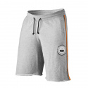 BB Raw Sweatshorts, greymelange/orange, Better Bodies