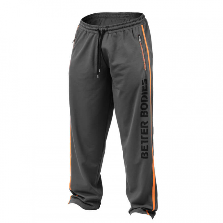 Sjekke Classic Mesh Pant, grey/orange, Better Bodies hos SportGymButikken.no