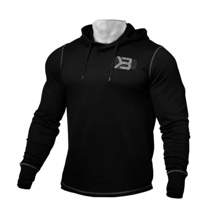 Sjekke Cover Up Hood, black, Better Bodies hos SportGymButikken.no