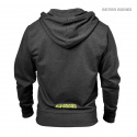 Jersey Hoodie, antractite melange, Better Bodies