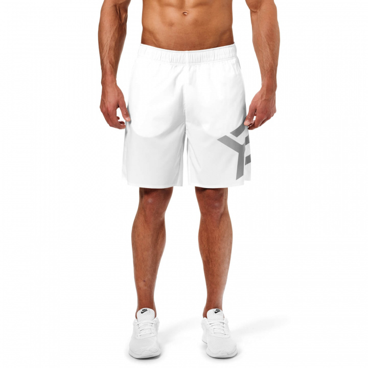 Sjekke Hamilton Shorts, white, Better Bodies hos SportGymButikken.no