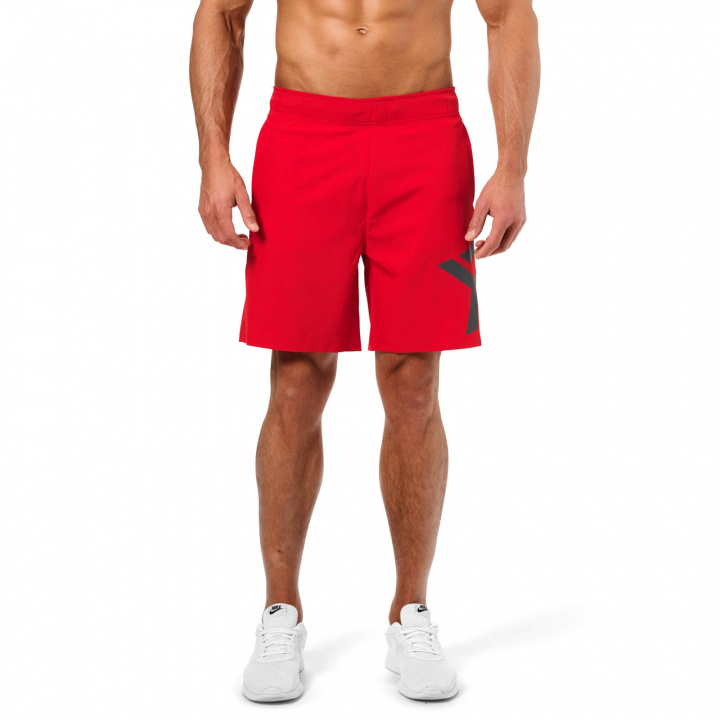 Sjekke Hamilton Shorts, bright red, Better Bodies hos SportGymButikken.no