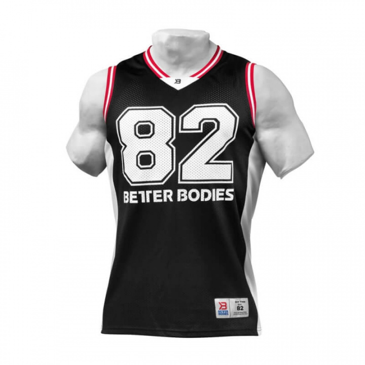 Sjekke Tip-Off Tank, black, Better Bodies hos SportGymButikken.no