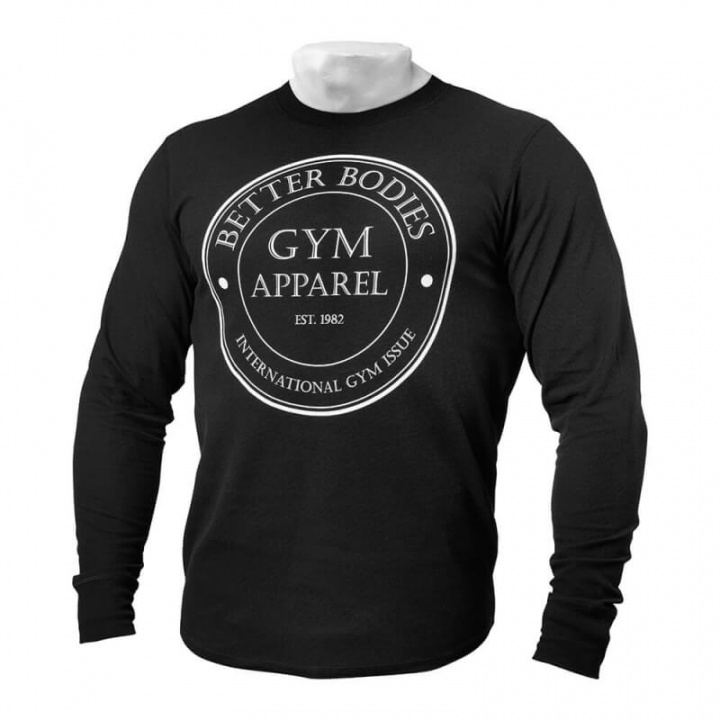 Sjekke Tribeca Thermal L/S, black, Better Bodies hos SportGymButikken.no