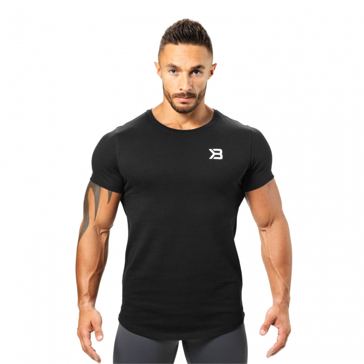 Sjekke Hudson Tee, black, Better Bodies hos SportGymButikken.no