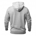 Brooklyn Zip Hood, grey melange, Better Bodies