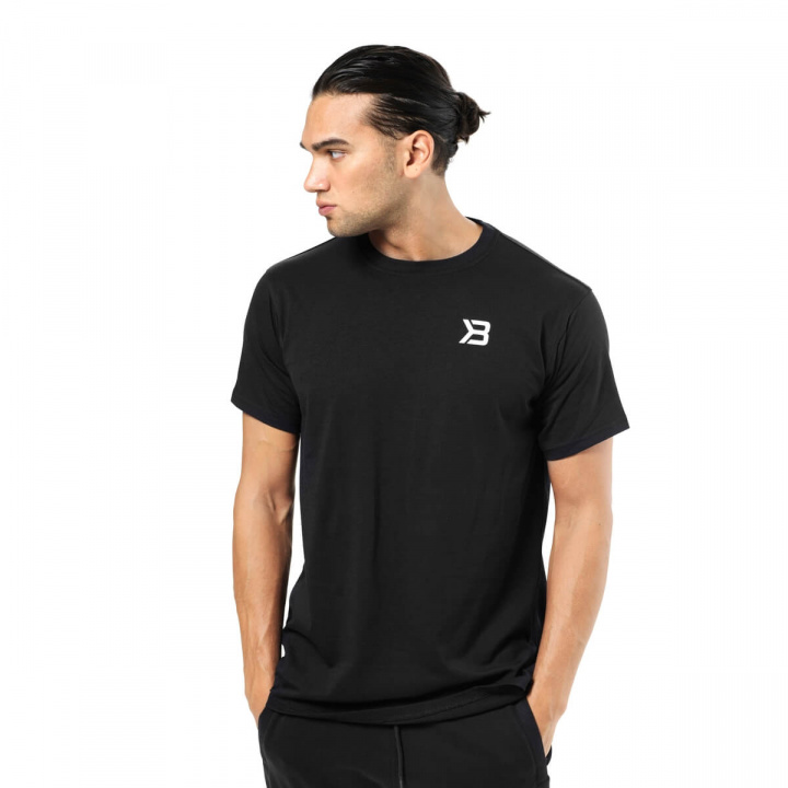 Sjekke Harlem Oversize Tee, black, Better Bodies hos SportGymButikken.no