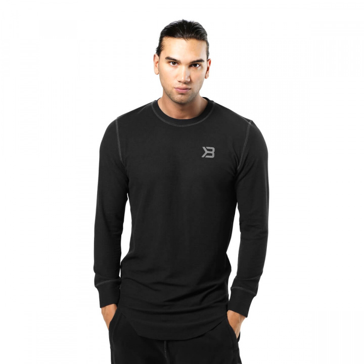 Sjekke Harlem Thermal L/S, black, Better Bodies hos SportGymButikken.no