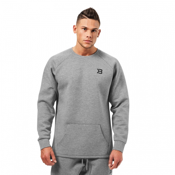 Sjekke Astor Sweater, greymelange, Better Bodies hos SportGymButikken.no
