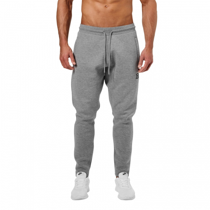 Sjekke Astor Sweatpants, greymelange, Better Bodies hos SportGymButikken.no