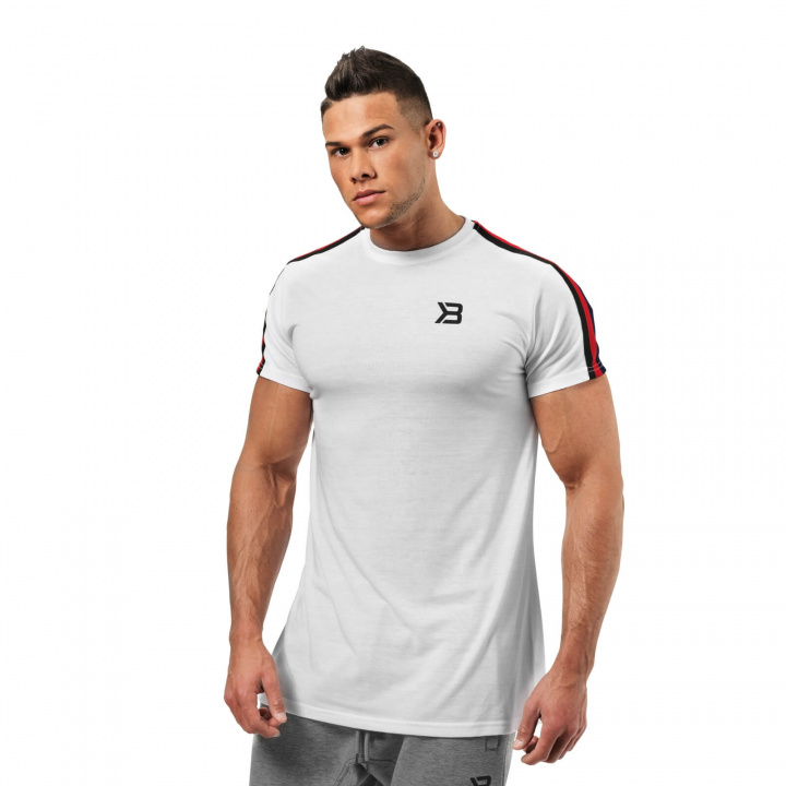 Sjekke Astor Tee, white, Better Bodies hos SportGymButikken.no