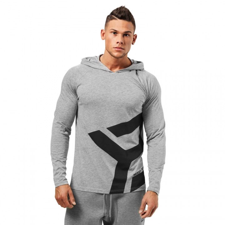 Sjekke Astor Ls Hoodie, greymelange, Better Bodies hos SportGymButikken.no