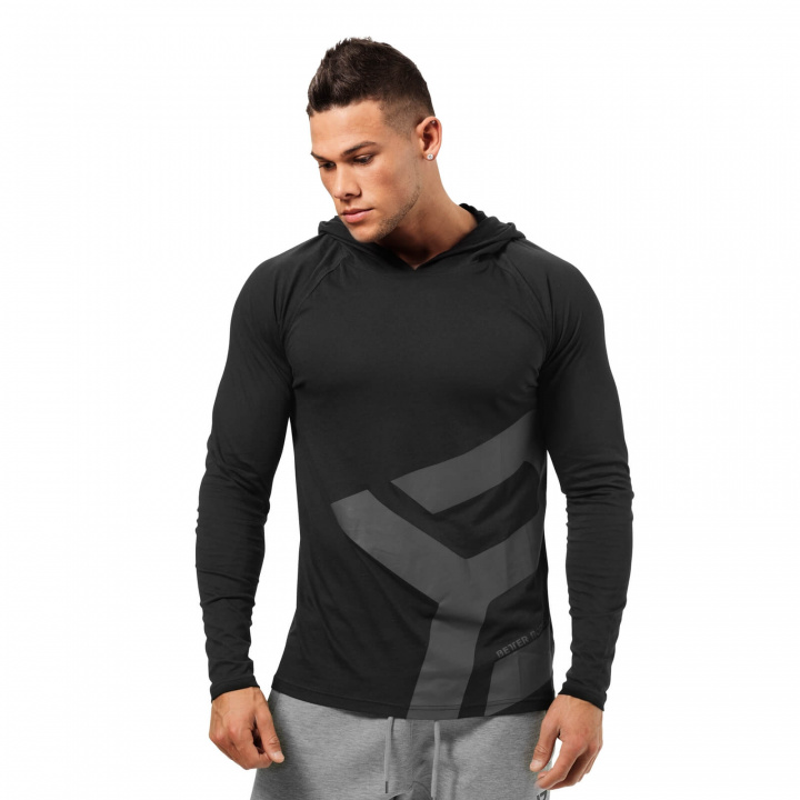 Sjekke Astor Ls Hoodie, black, Better Bodies hos SportGymButikken.no