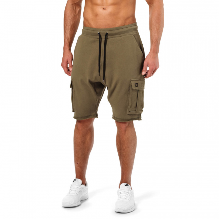 Sjekke Bronx Cargo Shorts, khaki green, Better Bodies hos SportGymButikken.no