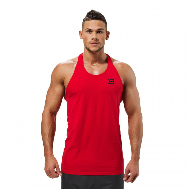 Sjekke Hamilton Tank, bright red, Better Bodies hos SportGymButikken.no