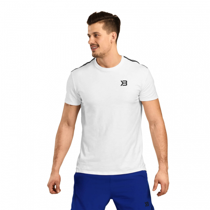 Sjekke Varick Tee, white, Better Bodies hos SportGymButikken.no