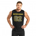 Fulton Mesh Tank, black, Better Bodies