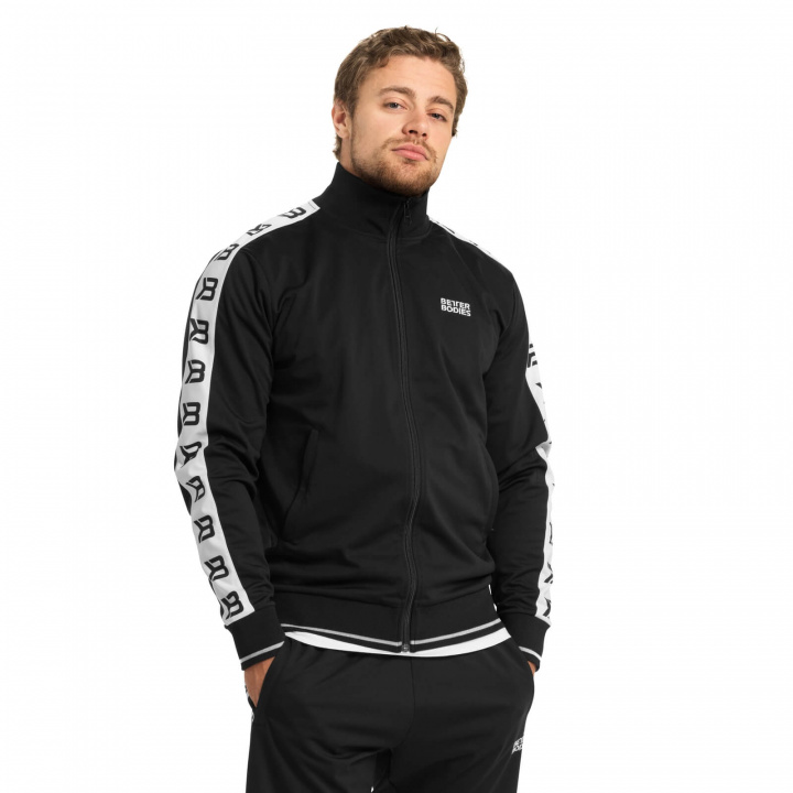 Sjekke Bronx Track Jacket, black, Better Bodies hos SportGymButikken.no