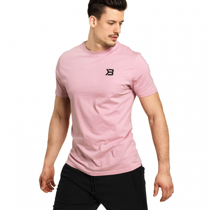 Sjekke Essential Tee, light pink, Better Bodies hos SportGymButikken.no