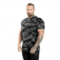 Gym Tapered Tee, dark camo, Better Bodies