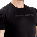 Gym Tapered Tee, black/black, Better Bodies