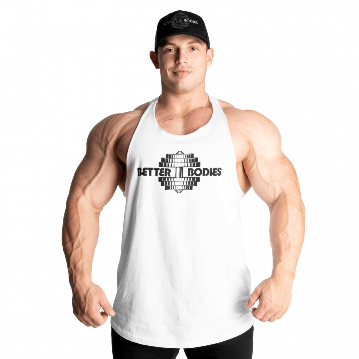 Sjekke Team BB Stringer V2, white, Better Bodies hos SportGymButikken.no