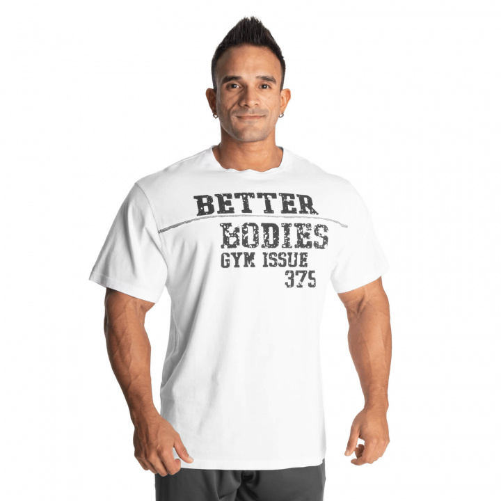 Sjekke Union Original Tee, white, Better Bodies hos SportGymButikken.no