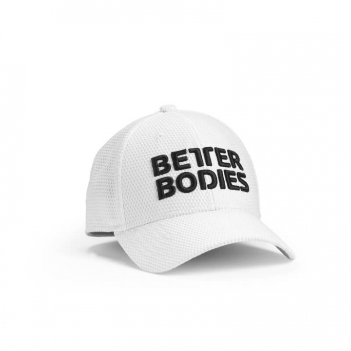 Sjekke BB Flex Cap, white, Better Bodies hos SportGymButikken.no