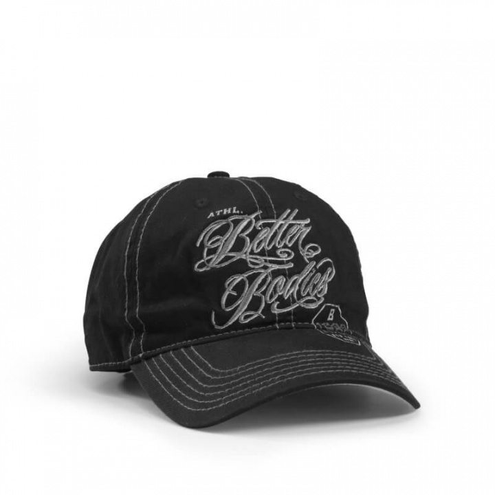 Sjekke Women's Twill Cap, black, Better Bodies hos SportGymButikken.no