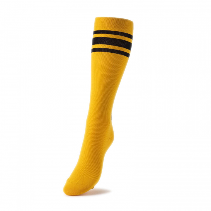 Sjekke Knee Socks, yellow, Better Bodies hos SportGymButikken.no
