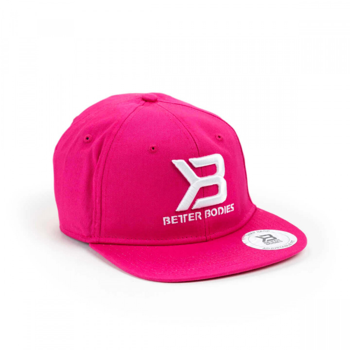 Sjekke Womens Flat Bill Cap, hot pink, Better Bodies hos SportGymButikken.no