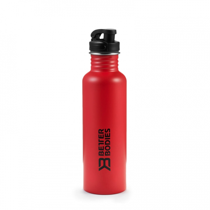 Sjekke Fulton Bottle, bright red, Better Bodies hos SportGymButikken.no