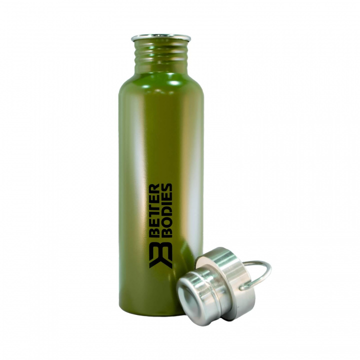 Sjekke Fulton Bottle, military green, Better Bodies hos SportGymButikken.no