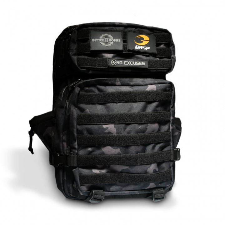 Sjekke Tactical Backpack, dark camo, Better Bodies / GASP hos SportGymButikken.n