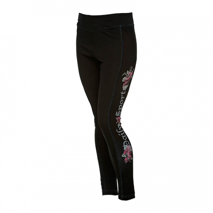 Sjekke Chakra Pants, black, Daily Sports hos SportGymButikken.no