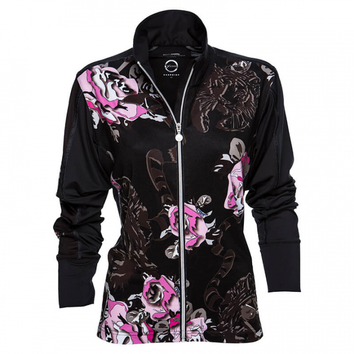 Sjekke Chakra Jacket, black, Daily Sports hos SportGymButikken.no