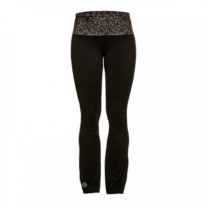 Sjekke Jewel Studio Pants, black, Daily Sports hos SportGymButikken.no