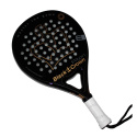 Padelracket Piton, black, Black Crown