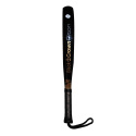 Padelracket Piton, black, Black Crown