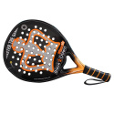 Padelracket Piton Air, orange, Black Crown