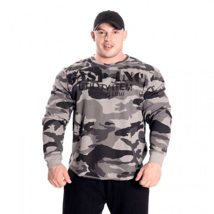 Sjekke Thermal Gym Sweater, tactical camo, GASP hos SportGymButikken.no