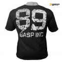 GASP Printed Tee, black, GASP