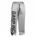 Jersey Logo Pant, grey melange/black, GASP