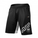 Mesh Panel Shorts, black, GASP