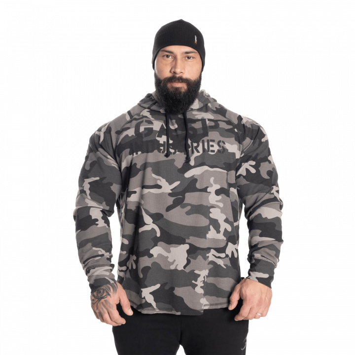 Sjekke L/S Thermal Hoodie, tactical camo, GASP hos SportGymButikken.no