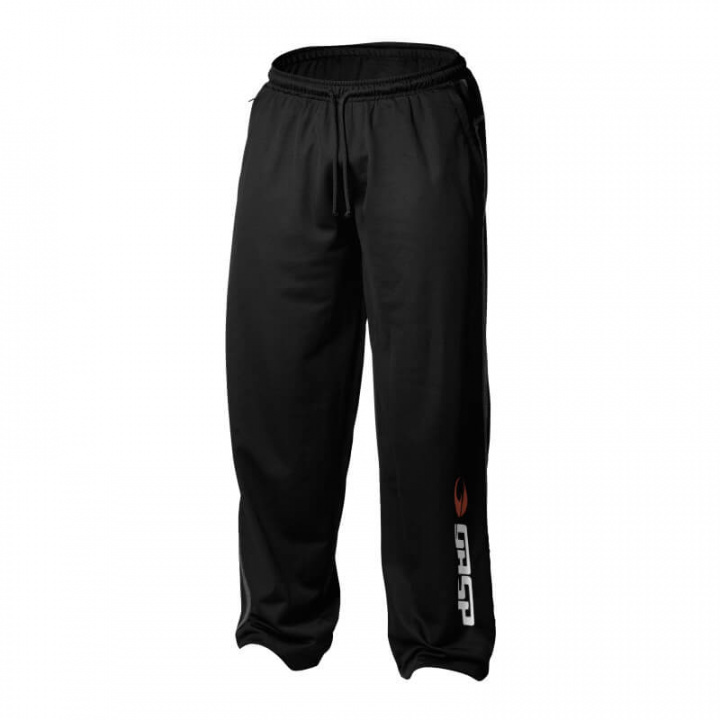 Sjekke Basic Mesh Pants, black, GASP hos SportGymButikken.no